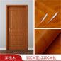90x210cm/30X500cm Grey Wood Grain Wallpaper On The Door Adhesive  Furniture Refurbish Sticker Home Decor Wall Decal Door Sticker