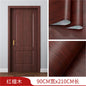 90x210cm/30X500cm Grey Wood Grain Wallpaper On The Door Adhesive  Furniture Refurbish Sticker Home Decor Wall Decal Door Sticker