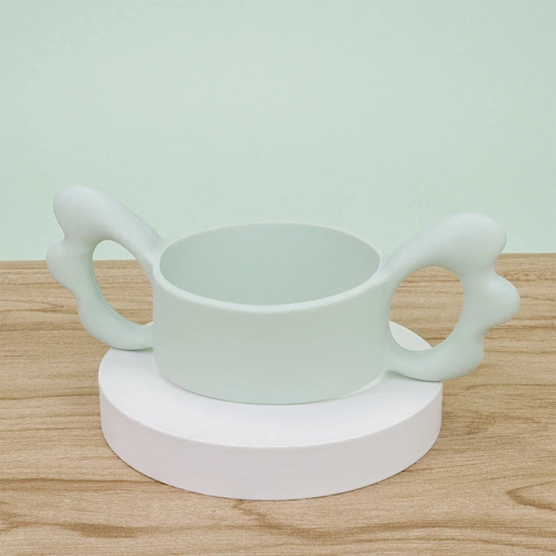 Classic Feeding Bottle Handles Soft Compatible Silicone Baby Nursing Bottles Handles Easy to Carry Handles for Hegen Bottle Size