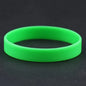 Casual Sports Fitness Silicone Rubber Elasticity Wristband Cuff Bracelet Basketball Sports Wrist Band Силиконовый браслет