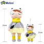 Metoo Forest Animals Plush & Stuffed Dolls Unicorn Angela Doll Rabbit Plush Toy Cute Fox Kids Soft Companion Boneca Decor Toys