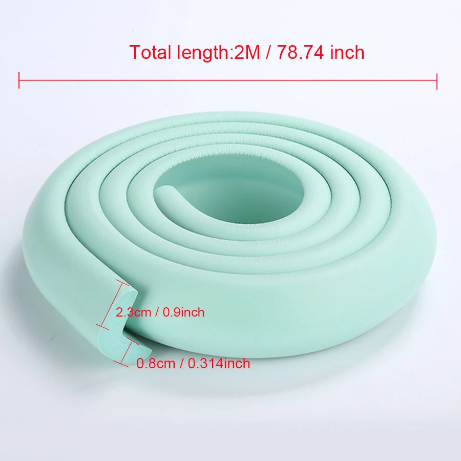 2M Child Protection Equipment Baby Safety For Children Furniture Angle Edge Corner Protector U Shape Design Glass Table Tapes