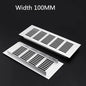 Vents Perforated Sheet Aluminum Air Vent Ventilator Grille Cover Ventilation For Closet Shoe Air Conditioner home Decor cover