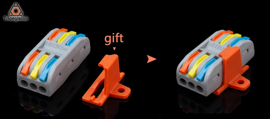 Trianglelab Mini Fast Wire Cable Connectors High Quality Cable Plug Line Connector Heater Thermistor MOTOR Line Extension