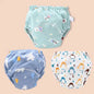 Baby Reusable Potty Training Pants Toddler Cotton Ecological Cloth Diaper Panties Waterproof Washable Nappies Boy Girl Underwear