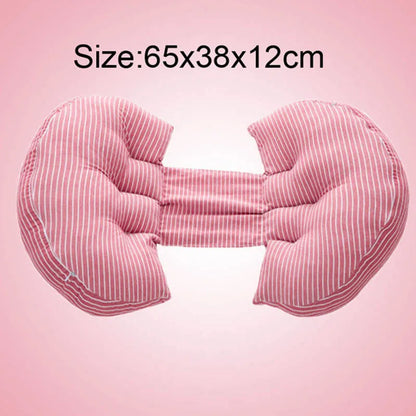 Maternity Multifunctional Cotton U Shape Pregnant Women Belly Support Pillow Side Sleepers Pregnancy Body Pillows for Maternity