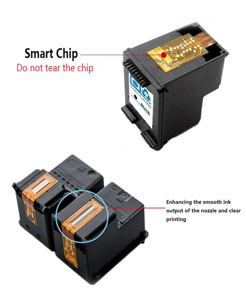 Replacement 300XL Ink Cartridges for HP 300 for HP300 XL Deskjet F4280 F4580 D2560 D2660 D5560 Envy 100 110 120 Photosmart C4680