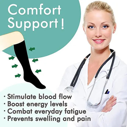 1/3Pairs Compression Sport Socks Medical Nursing Stockings Prevent Varicose Veins Socks Pregnancy Nursing Athletic Soccer Socks