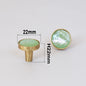 Natural Shell Gold Brass Wall Hooks Shoe Cabinet Knobs Closet Furniture Handle Wardrobe Drawer Pull Vintage Kitchen Accessories
