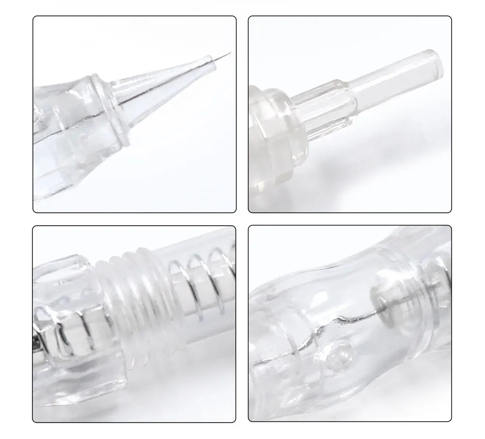 Biomaser 10PCS Revolution Tattoo Needle Permanent Makeup Cartridge Needles For Tattoo Machine Kit Eyebrow Needle 1R,2R,3R,5R