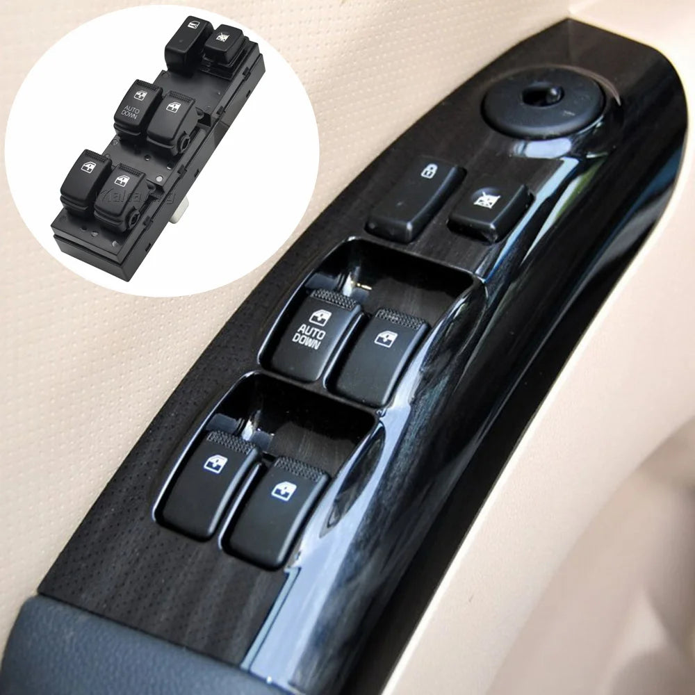New 93570-EF000 Window Lifter Control Switch Car Window Lift Switch Front Left For Kia Sportage 2005-2010 2006 2007 2008 2009