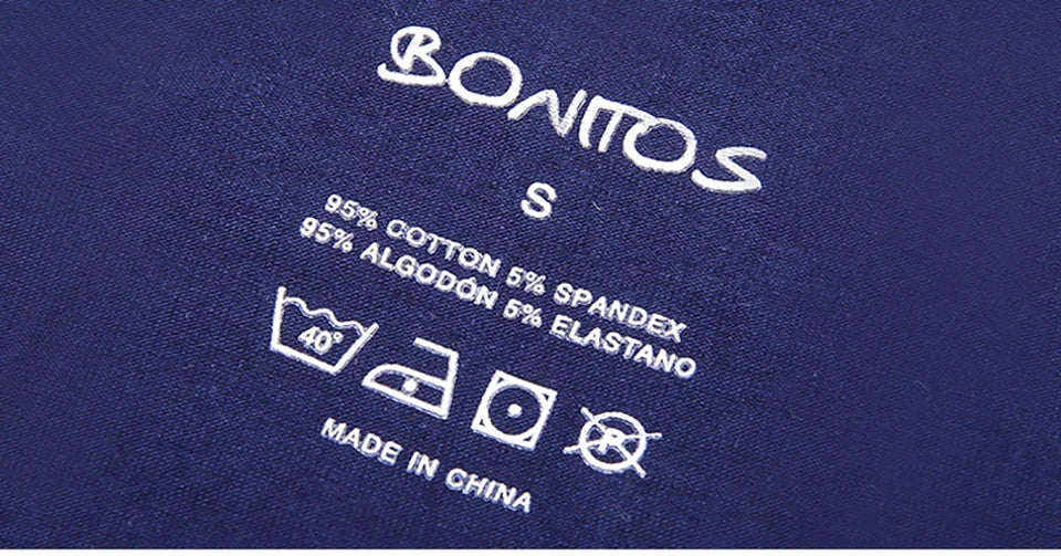 4pcs Cotton Boxer Shorts Soft Men's Panties BONITOS Letter Waistband Men Underpants Boxer Briefs Sexy Underwear for Man Boxers