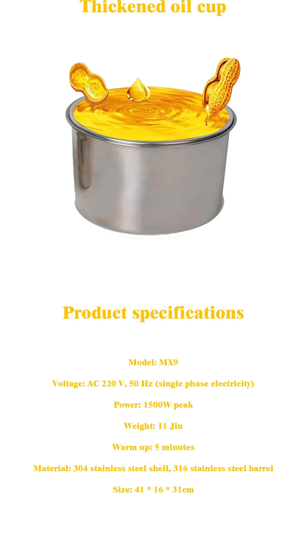 1500W 110V/220V Automatic Cold Press Oil Machine, Cold Press Machine, Sunflower Seeds Oil Extractor, Cold Press Extract
