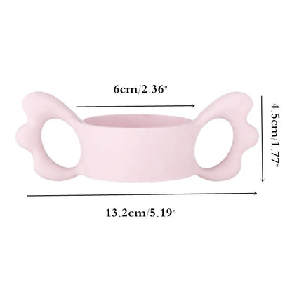 Classic Feeding Bottle Handles Soft Compatible Silicone Baby Nursing Bottles Handles Easy to Carry Handles for Hegen Bottle Size