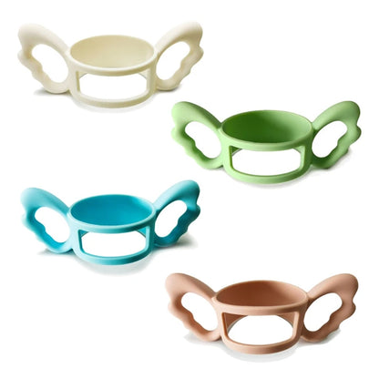 Classic Feeding Bottle Handles Soft Compatible Silicone Baby Nursing Bottles Handles Easy to Carry Handles for Hegen Bottle Size