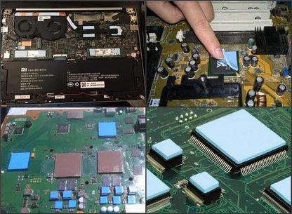 RGEEK 6.0 Conductivity  W/mK 100*200mm  CPU Heatsink  Thermal Pad  Processor Cooling Silicone Pad Accessories