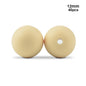 LOFCA 40pcs 12mm Silicone Beads Teething Chew Beads Food Grade Teether Necklace BPA Free Diy Jewelry Baby Teether Toy Pacifier