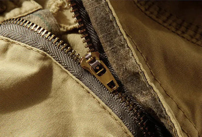 2025 Summer New High Quality Cargo Shorts Men Casual Workout Military Men's Shorts Multi Pocket Knee Length Short Pants