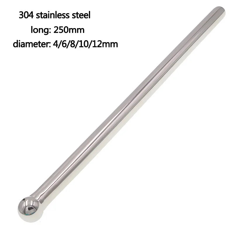 Long Penis Plug Sounding Rod Stainless Steel Rethral Dilator Masturbator Horse Eye Stick Stimulator Adult Sex Toys For Men