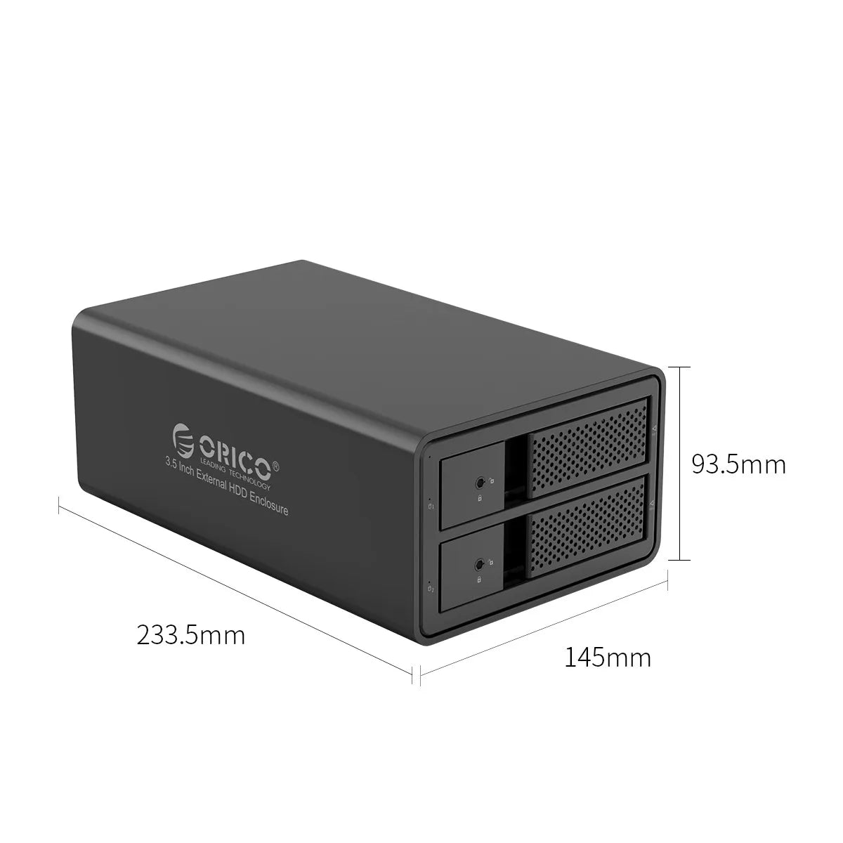 ORICO 95 Series 5 Bay 3.5'' USB3.0 HDD Docking Station Support RAID Mode Aluminum With 150W Power for Bitcoin Altcoins Mining