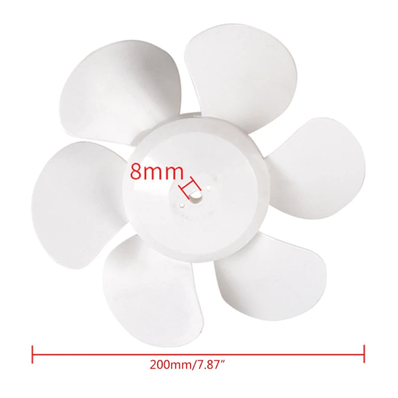 Big Wind 11/12/16inch Plastic Fan Blade 3 Leaves Stand/Table Fanner Accessories