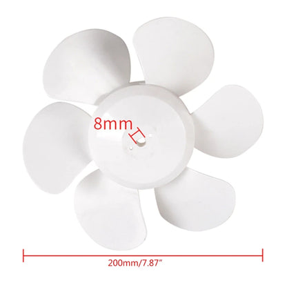 Big Wind 11/12/16inch Plastic Fan Blade 3 Leaves Stand/Table Fanner Accessories