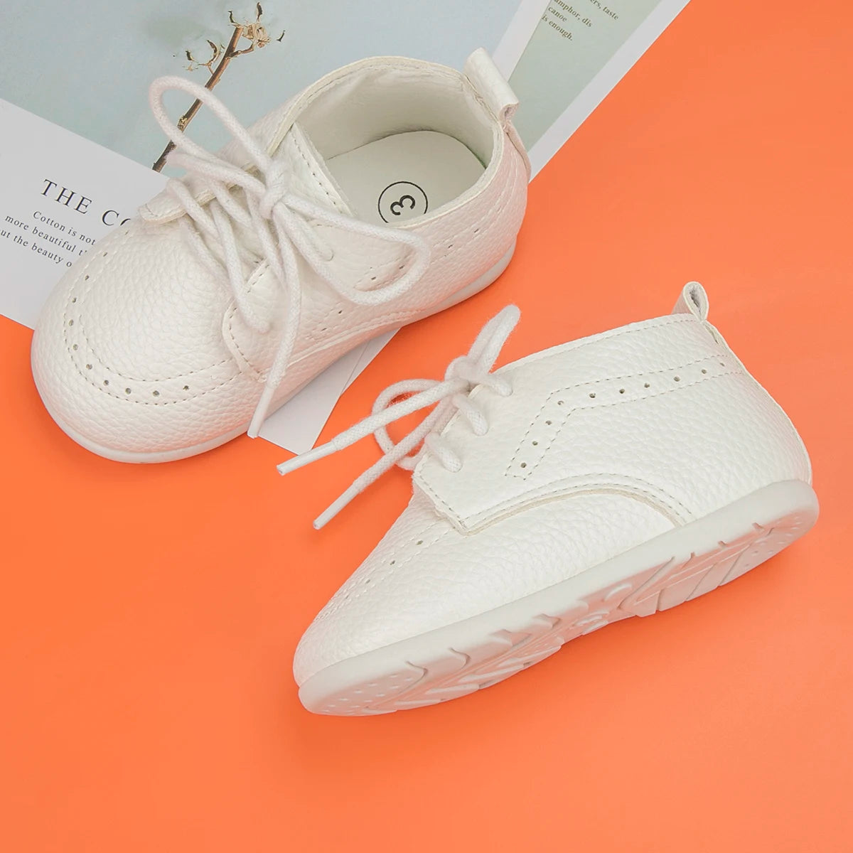 Baby Retro Leather Shoes Boy Girl Shoes Toddler Rubber Sole Anti-slip First Walkers Newborn Infant Moccasins Baby Crib Shoes