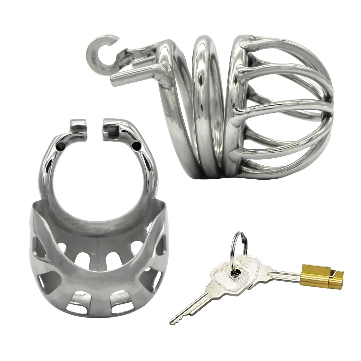 Fully wrapped scrotum chastity Device,Male Chastity lock,Stealth Lock Cock Cage,Penis Ring,Cock Ring,Chastity Belt 140