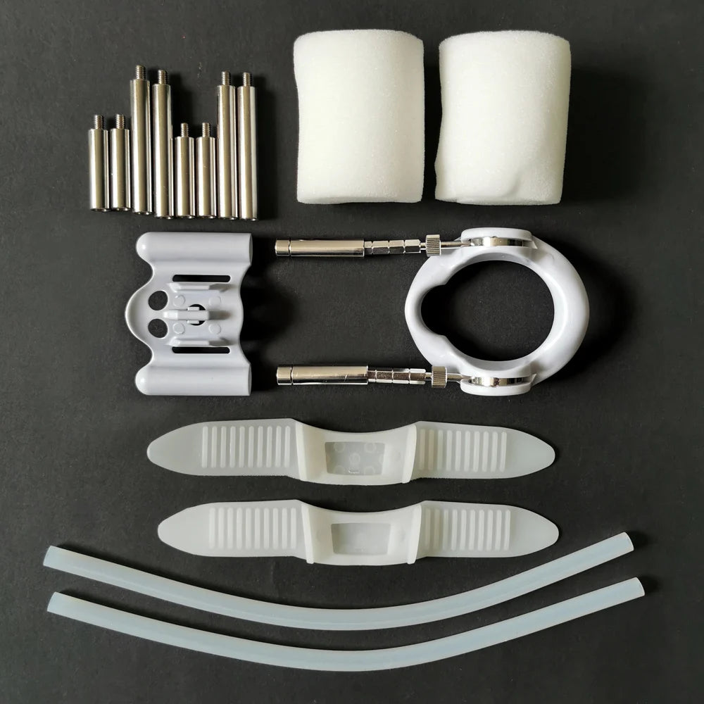Penis Extender Enlargement Penis Pump Enlarger Edge Stretcher Correction Bending Male Cock Growth Train Penile Training Extender