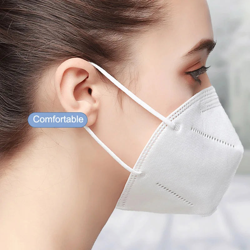 10-200Pcs FFP2 Masks kn95 Mascarillas KN95 Face Mask Filter 5Layers mascarillas quirurgicas homologadas Reusable Black FFP2 Mask