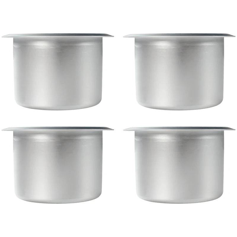 4 Pcs  Aluminum Alloy Cup Holder for Caravan Camper RV Accessories