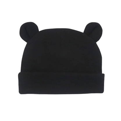 Soft Newborn Hat Baby Beanie Cotton Infant Bonnet Baby Cap for Girls Boys Kids Hats Newborn Photography Props Accessories 0-12M