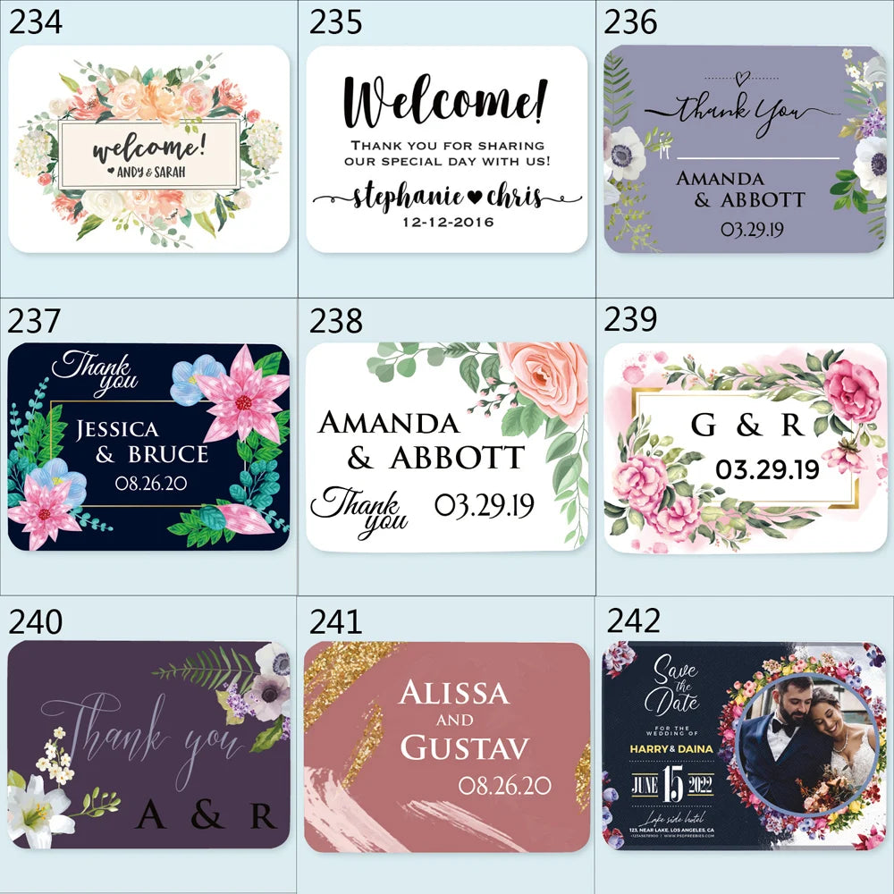 100pcs Custom LOGO Stickers White Label/Wedding Packaging sticker design Kraft baking your own name,THANK YOU labels