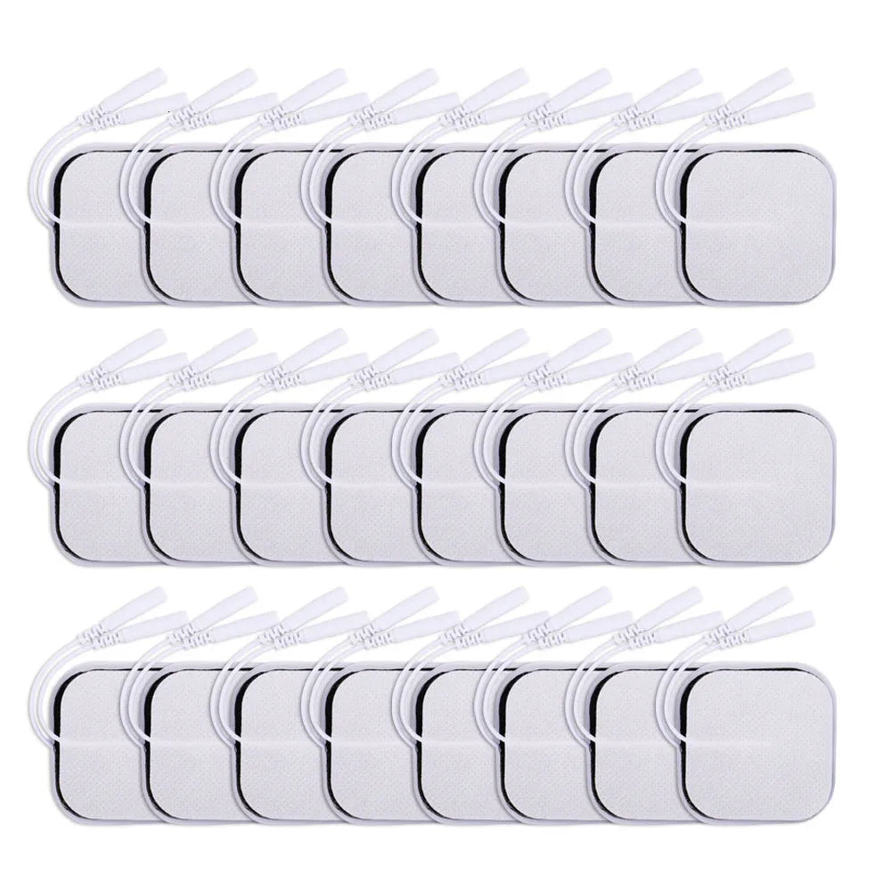 5x5cm 4x4cm Muscle Stimulator Electrode Pads Non-woven Fabric Self Adhesive Replacement Pads for Tens Digital massage Machine