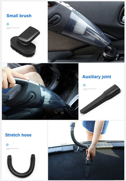 Handheld Vacuum Cordless Powerful Cyclone Suction Portable Rechargeable Vacuum Cleaner 6053 Quick Charge for  Home Pet Hair