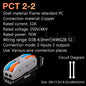 Trianglelab Mini Fast Wire Cable Connectors High Quality Cable Plug Line Connector Heater Thermistor MOTOR Line Extension