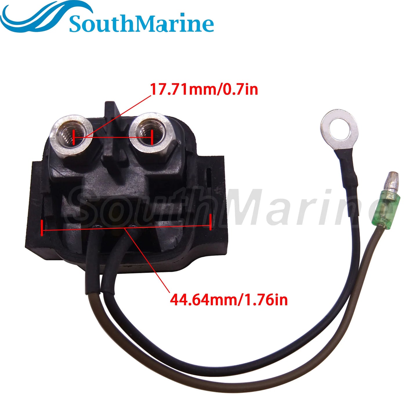853809001 881352T 8M0098898 Starter Solenoid / Relay Assy for Mercury Mariner Outboard Engine 8HP 9.9HP 25HP 30HP