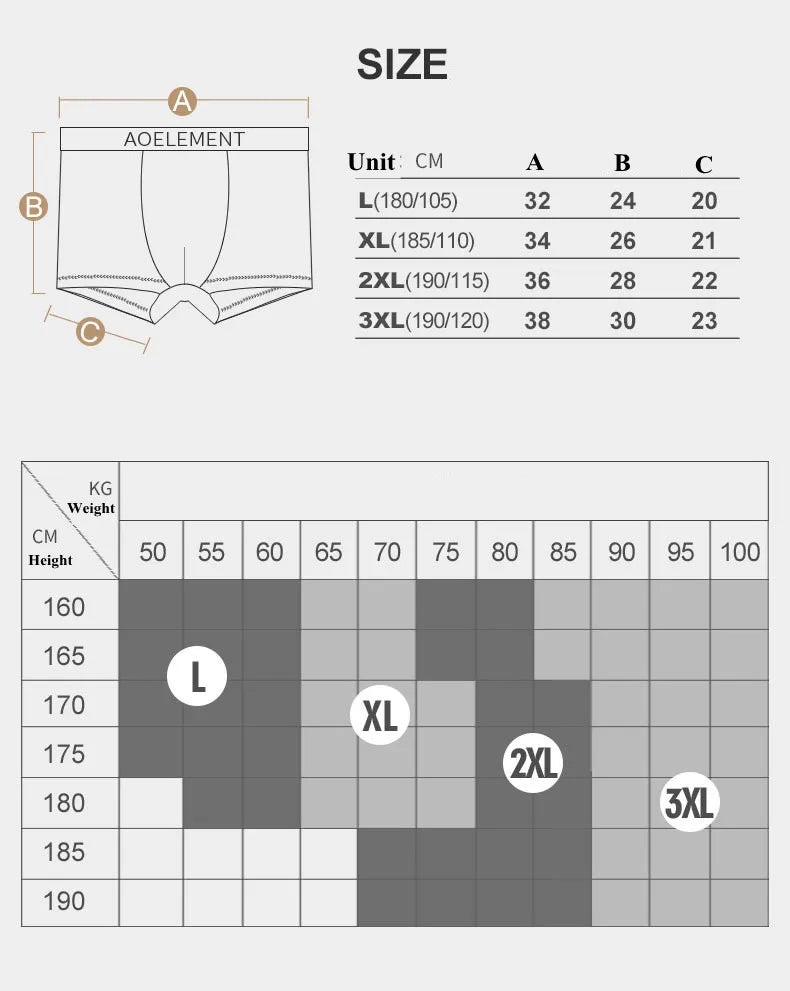 Sexy Men Underwear Modal Boxer Shorts Breathable Panties Man Bullet Separation Pouch Underpants Male Trunks Cueca Calzoncillo