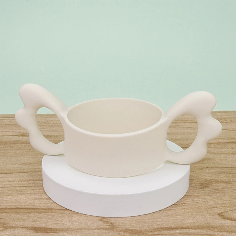 Classic Feeding Bottle Handles Soft Compatible Silicone Baby Nursing Bottles Handles Easy to Carry Handles for Hegen Bottle Size