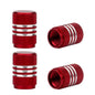 4Pcs/Lot Tire Stem Valve Caps Aluminium Car Dustproof Caps Tire Wheel Stem Air Valve Caps