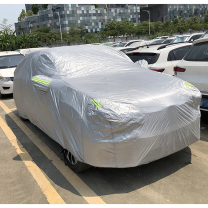 Full Car Cover Anti UV Sun Shade Rain Snow Wind Resistant Durable SUV Cover For Porsche Cayenne 2002-2025