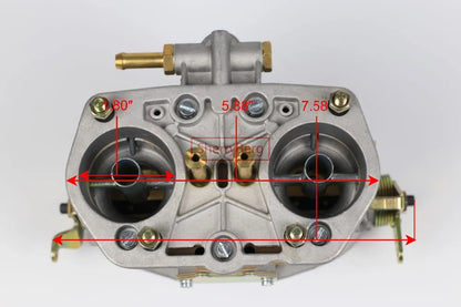 SherryBerg CARBURETTOR CARBY Engine 40IDF 40mm IDF W Air Horns Replace Solex Dellorto Carburetor Automobile Accesorios Automovil