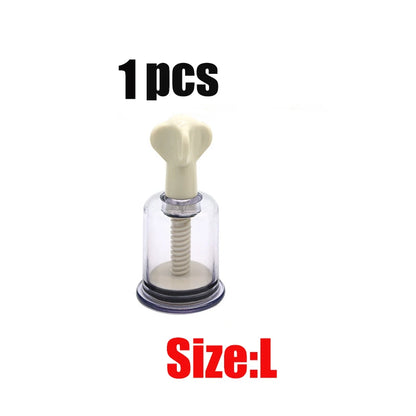 2pcs BDSM Toy Set,Pussy Clit Nipple Sucker Clamp,Breast Enlargement Vacuum Pump G-spot Stimulate Massage Adult Sex Toy For Women