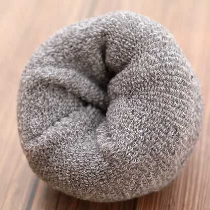5 Pairs Thicken Socks Men High Quality Towel Keep Warm Winter Socks Cotton Christmas Gift Socks For Man Thermal Size 38-45