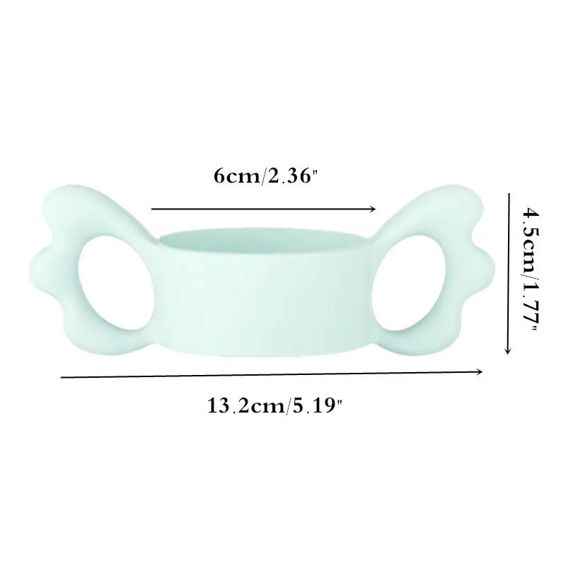 Classic Feeding Bottle Handles Soft Compatible Silicone Baby Nursing Bottles Handles Easy to Carry Handles for Hegen Bottle Size
