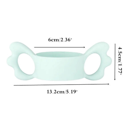 Classic Feeding Bottle Handles Soft Compatible Silicone Baby Nursing Bottles Handles Easy to Carry Handles for Hegen Bottle Size