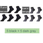 10Pairs/Lot Men Bamboo Socks Brand Comfortable Breathable Casual Business Men's Crew Socks High Quality Guarantee Sox Male Gift