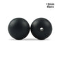 LOFCA 40pcs 12mm Silicone Beads Teething Chew Beads Food Grade Teether Necklace BPA Free Diy Jewelry Baby Teether Toy Pacifier