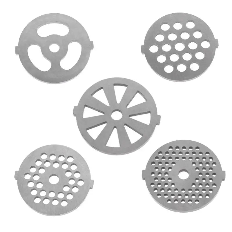 Meat Grinder Plate Net Knife Meat Grinder Parts Stainless Steel Meat Hole Plate