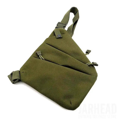 Multifunctional Concealed Tactical Storage Gun Bag Holster Men's Left Right Nylon Shoulder Bag Anti-theft Bag Chest Bag Hunting
